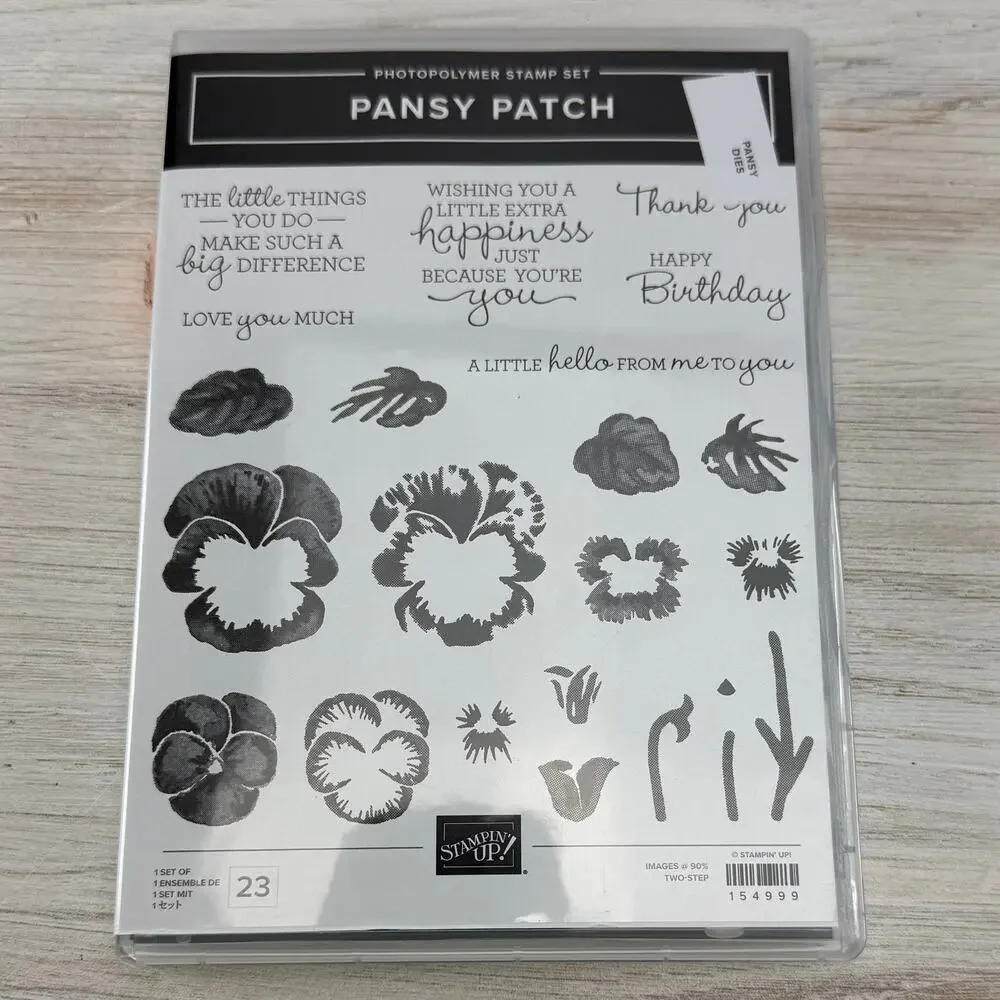 Stampin' Up! - Pansy Patch + Dies